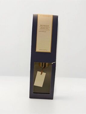Midnight Reed Diffuser - Navy & Gold Accent